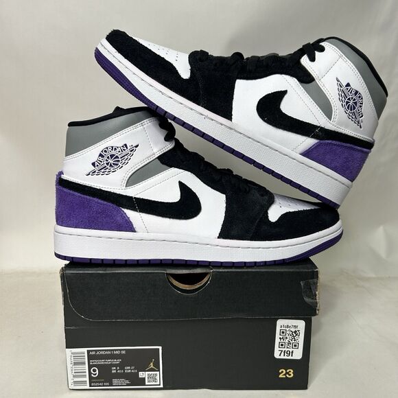 Nike Air Jordan 1 Mid SE “Varsity Court Purple” 2024 - Picture 1 of 5